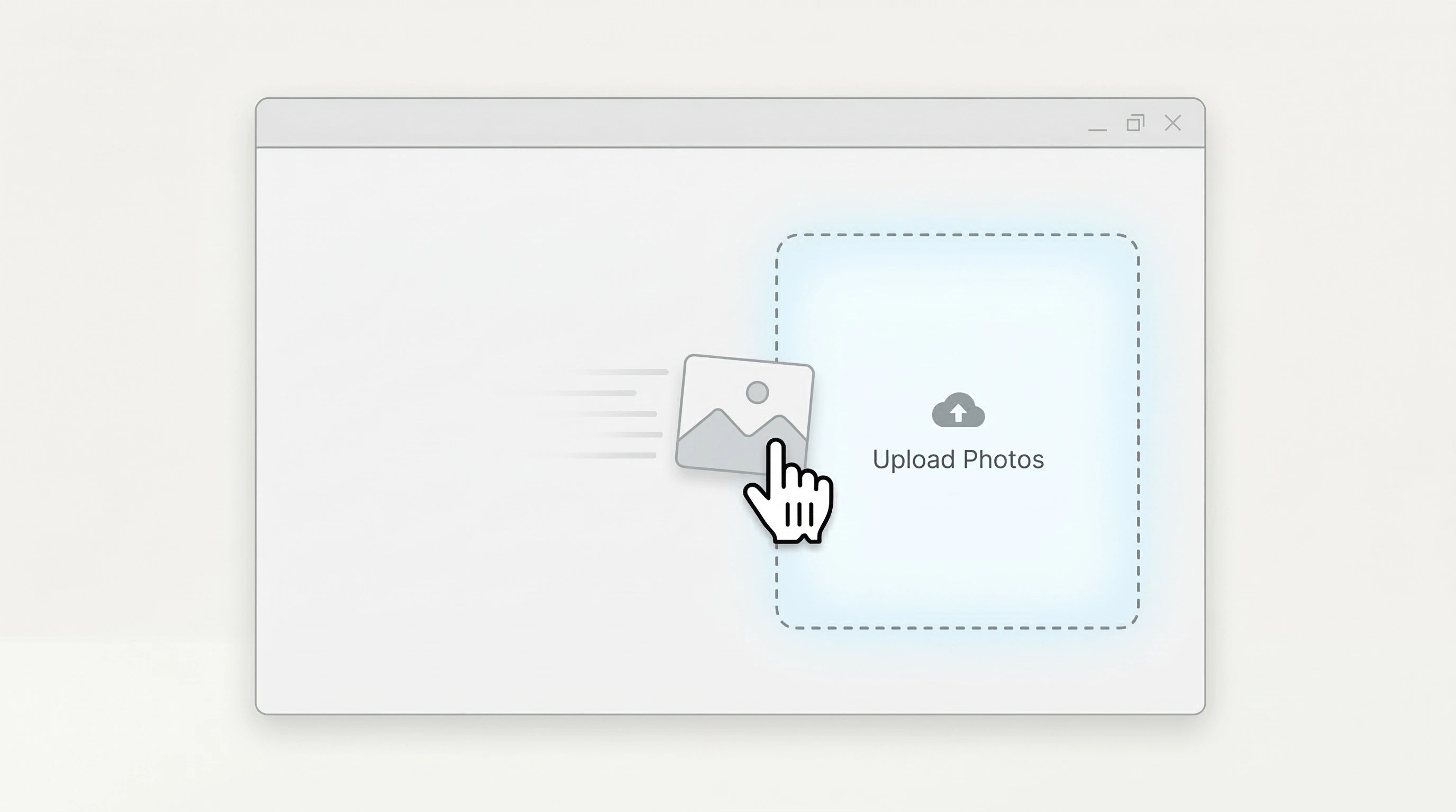 Step 1: Drag and Drop Image
