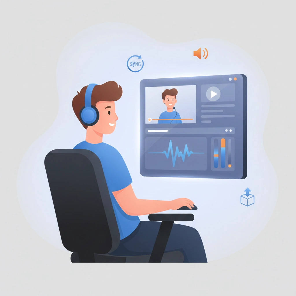 Sync and loudness tips for merge audio and video online before exporting MP4
