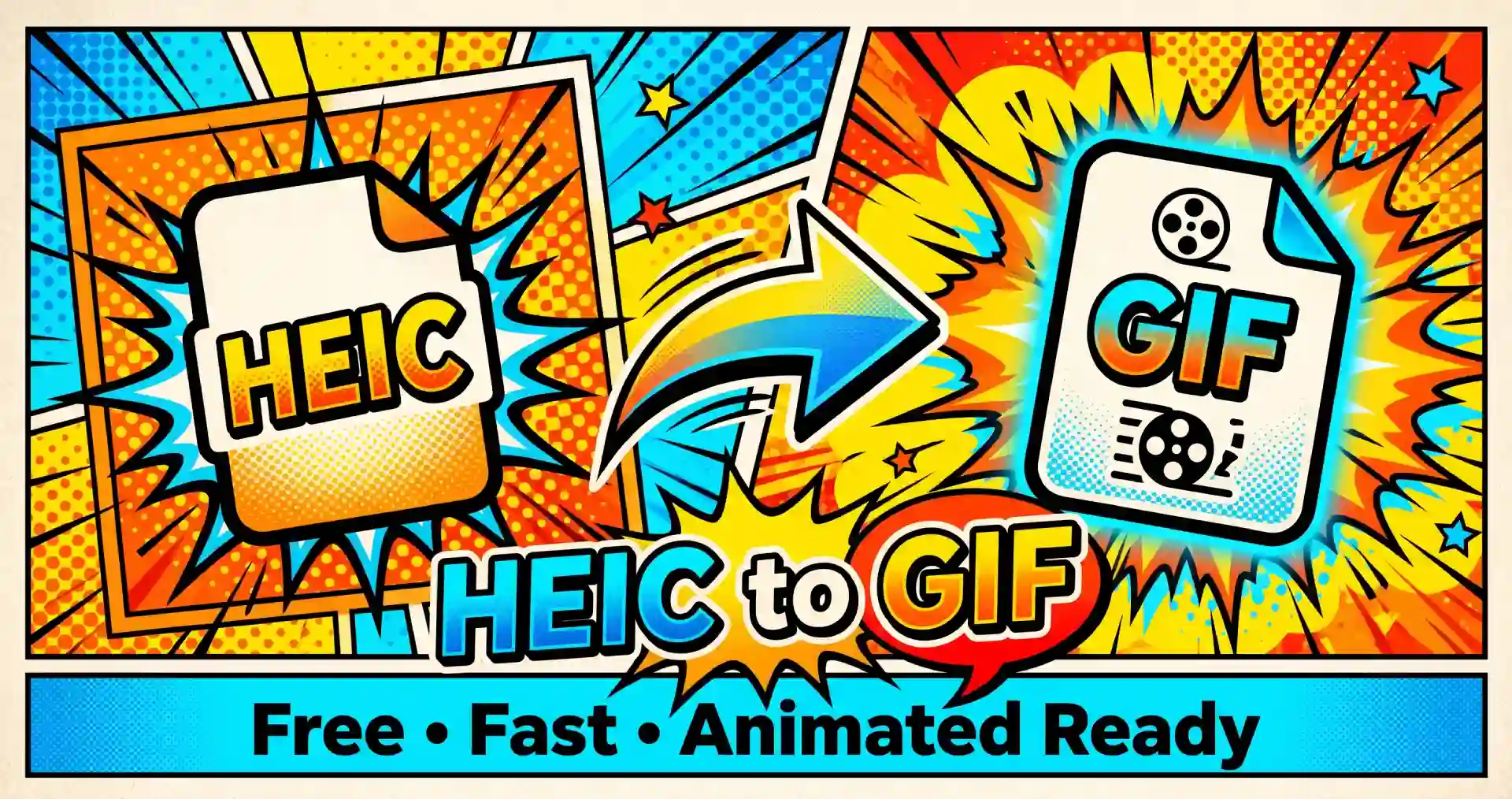 HEIC to GIF Converter Online - Free & Secure Animation Tool
